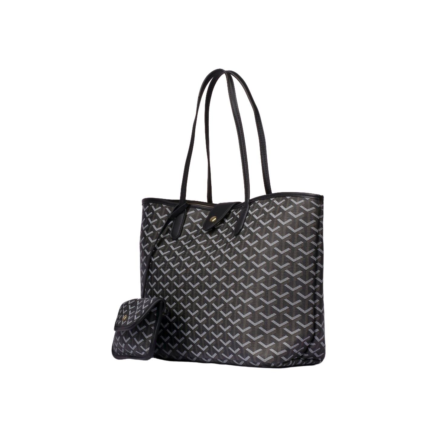 Flocked Shoulder Bag