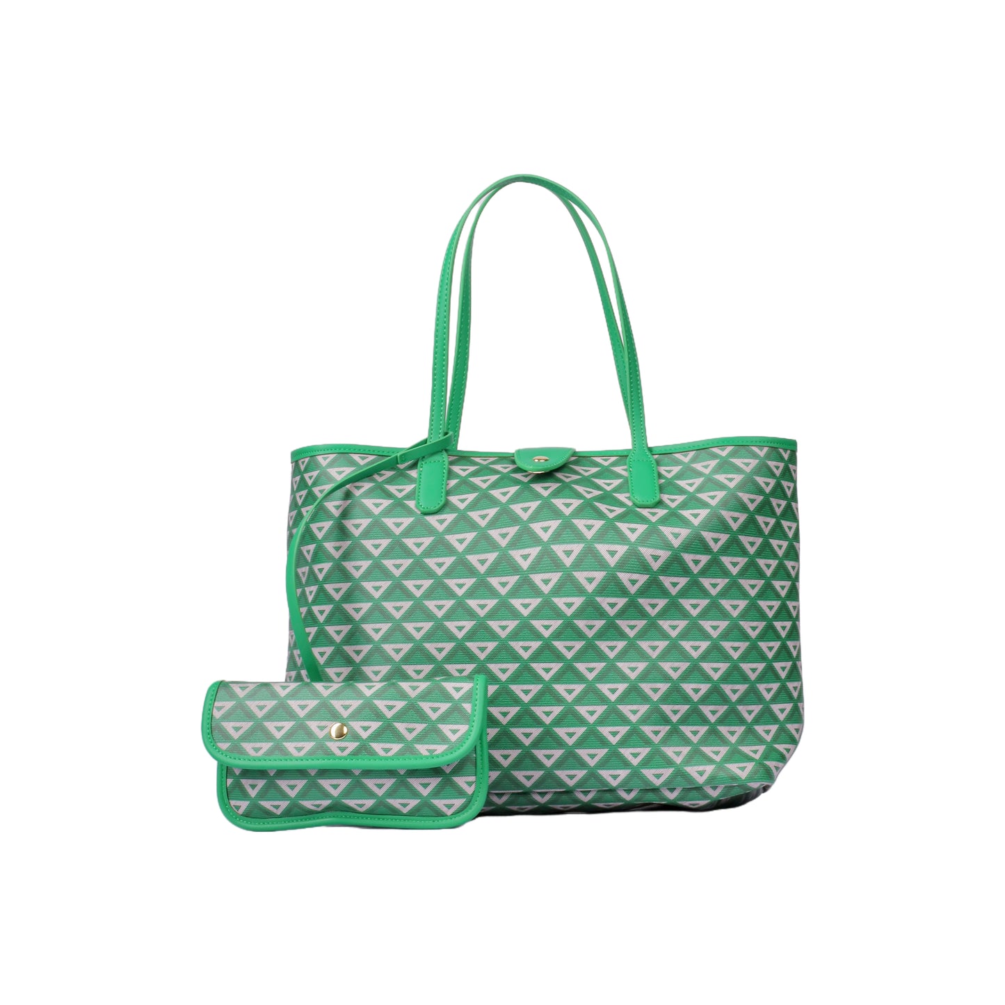 Casual Printed Leather Handbag