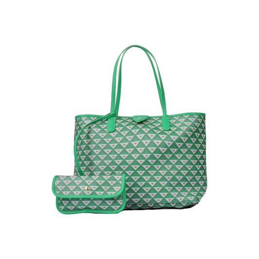 Casual Printed Leather Handbag