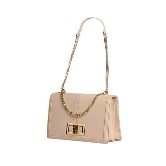 Twist Lock Flap Crossbody Bag