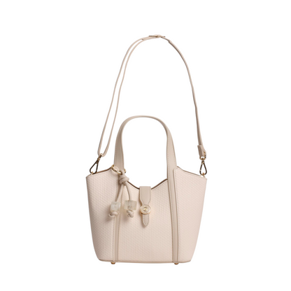 Elegant Textured Leather Handbag