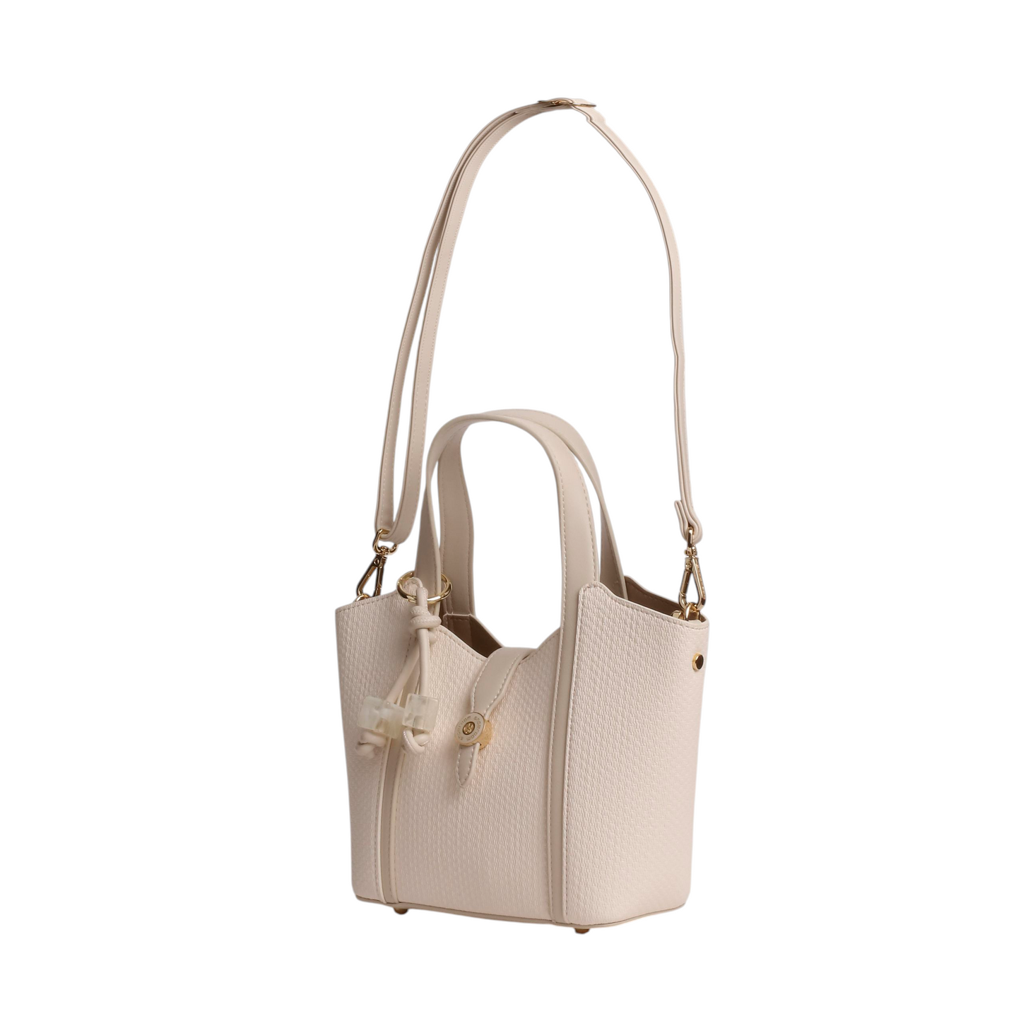 Elegant Textured Leather Handbag