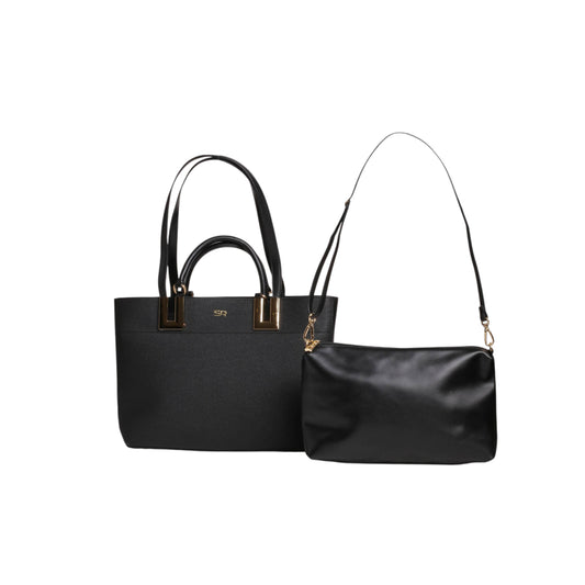 Chic Shoulder Bag with Inner Cross Bag