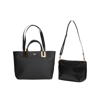 حقيبة كتف أنيقة مع حقيبة كروس داخلية