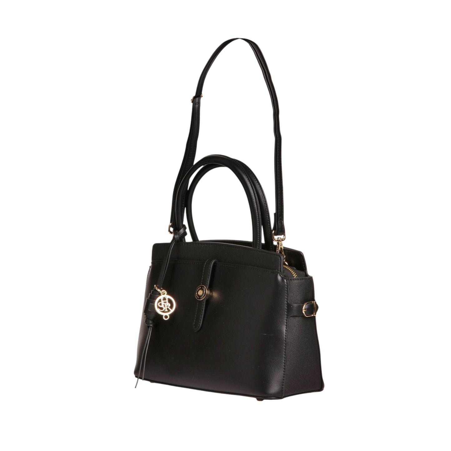 Soft Leather Handbag with Strap