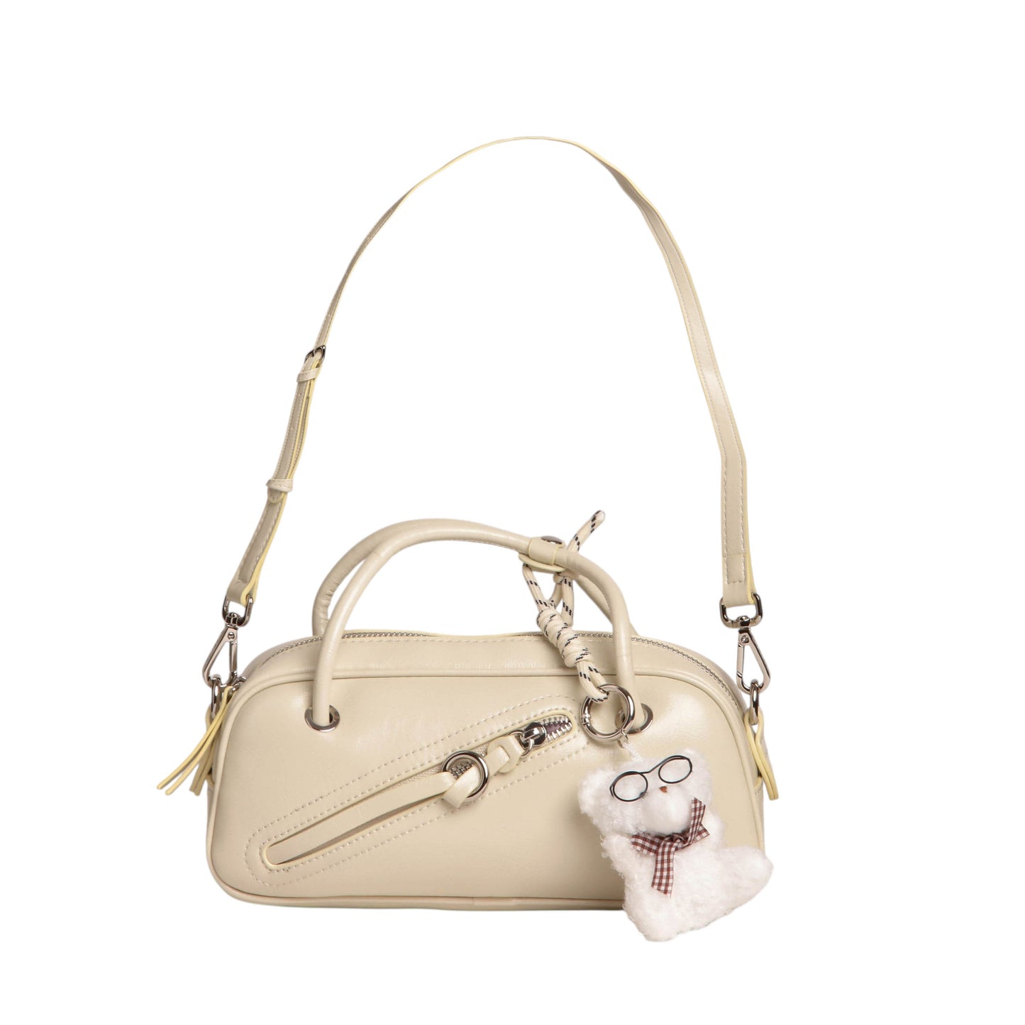 Terendy Diagonal Zip Handbag