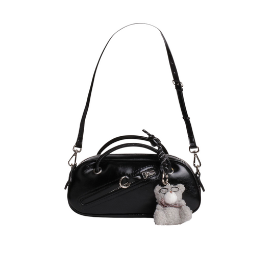 Terendy Diagonal Zip Handbag