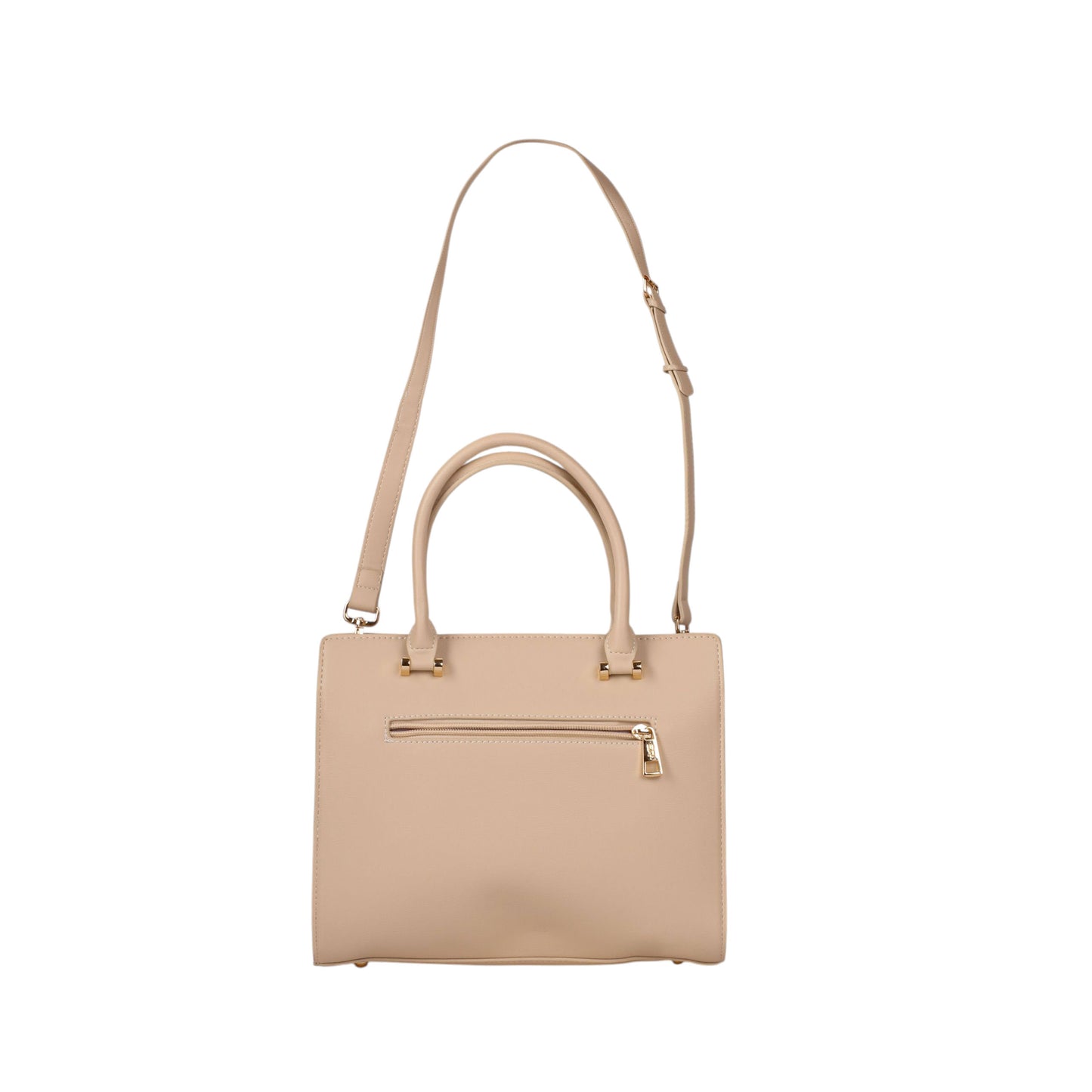 Leather Handbag with Medal