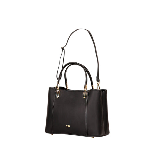 Golden Buckle Hand Bag