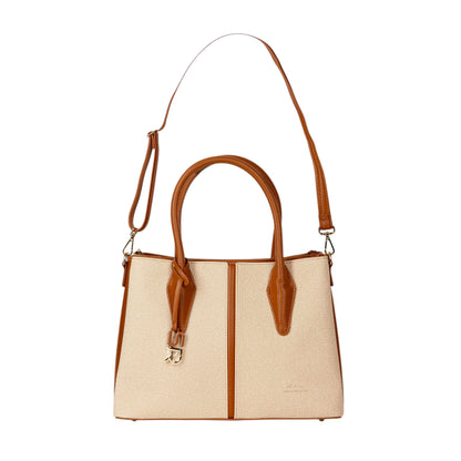 Textured Leather Handbag