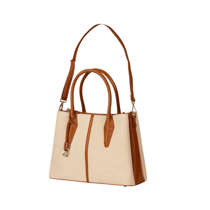 Textured Leather Handbag