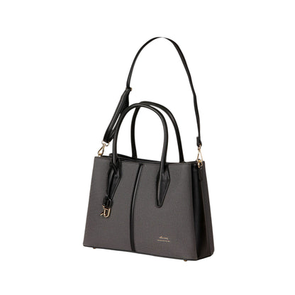 Textured Leather Handbag