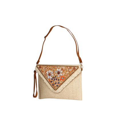Canvas Clutch with Strap