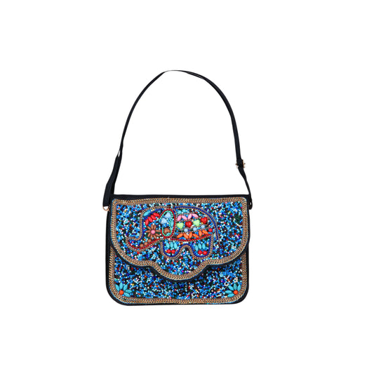 Casual Colorful Beads Cross Body Bag