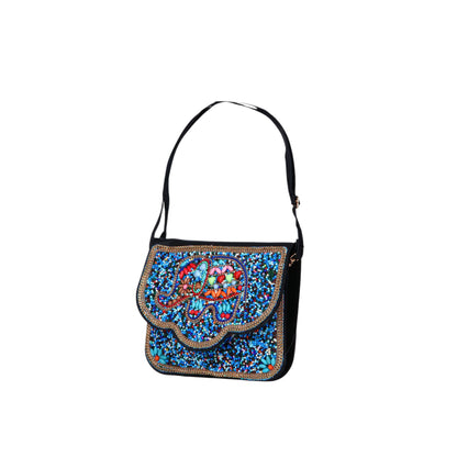 Casual Colorful Beads Cross Body Bag