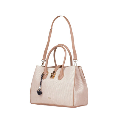 Twist Lock Handbag with Strap