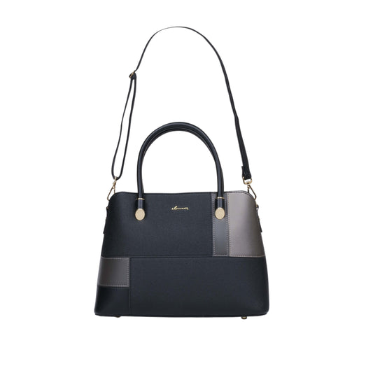 Monochromatic Handbag with Strap