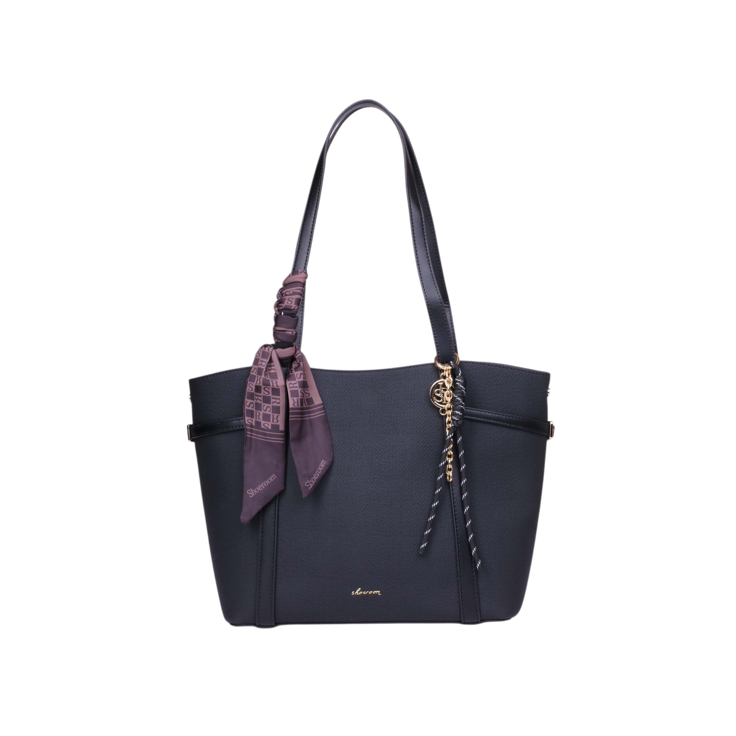 Soulder Bag With Scarf