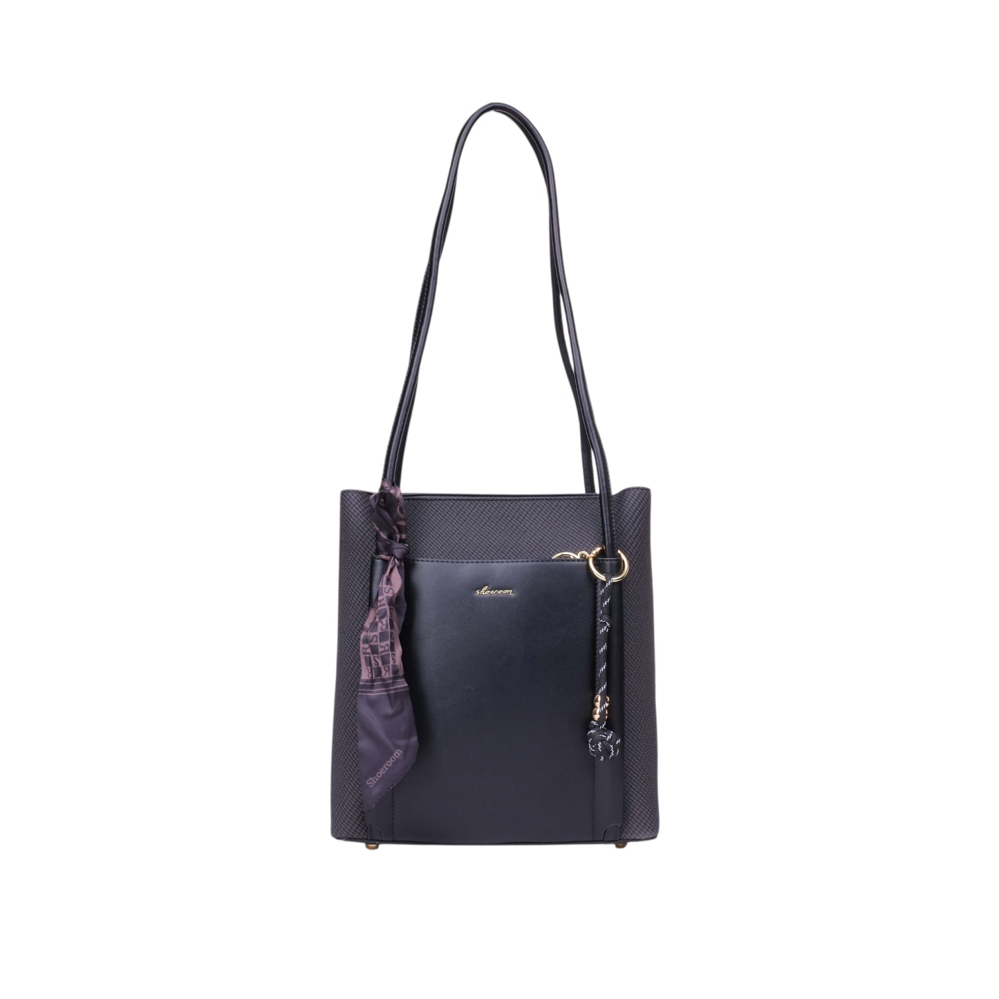 Soulder Bag With Scarf