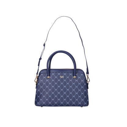 Printed Leather Handbag