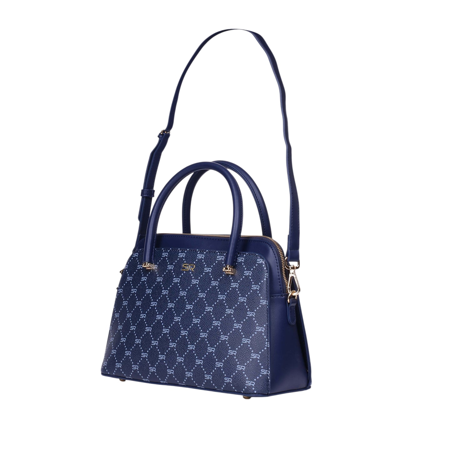 Printed Leather Handbag