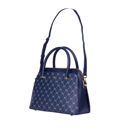 Printed Leather Handbag