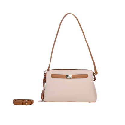 Front Golden Buckle Cross Bag