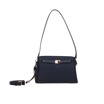 Front Golden Buckle Cross Bag