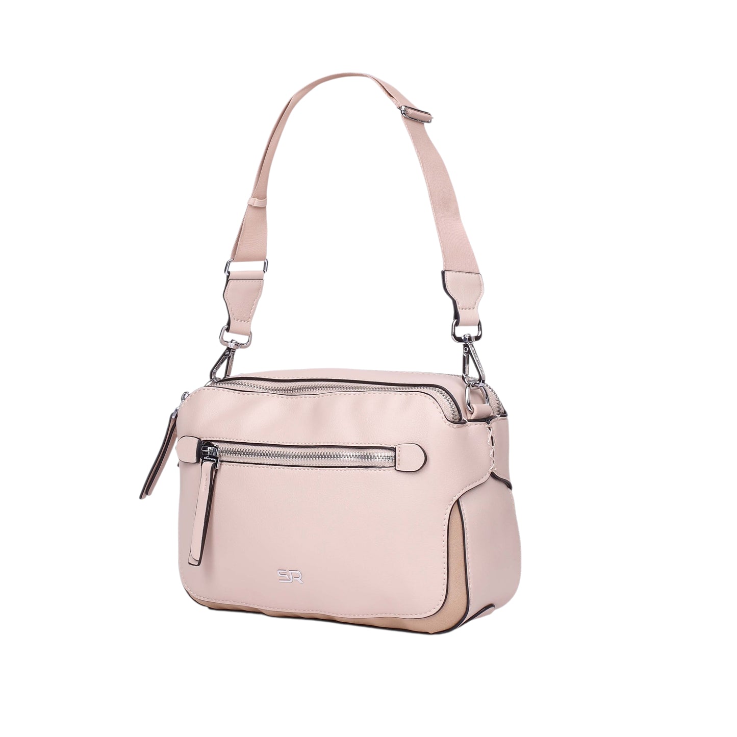 Front Zipper Cross Bag