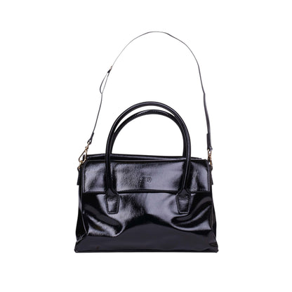 Shiny Patent Leather Handbag