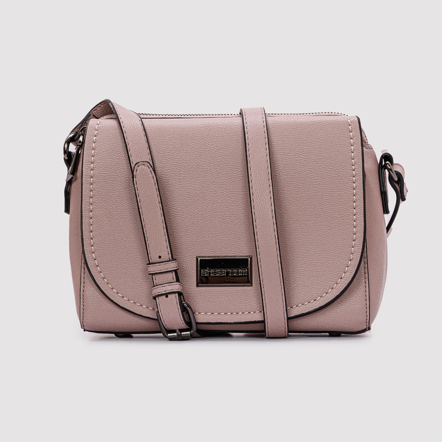 Leather Flap Crossbody Bag