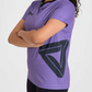 Alter Purple Dri-Fit Sports T-shirt for Girls