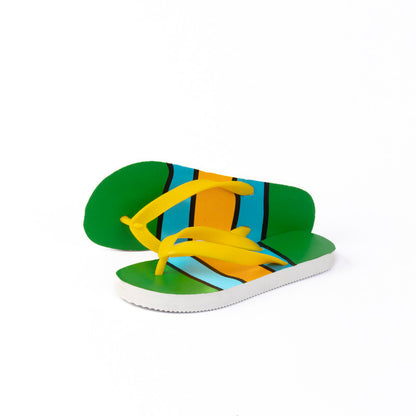Striped Flip Flops for Boys