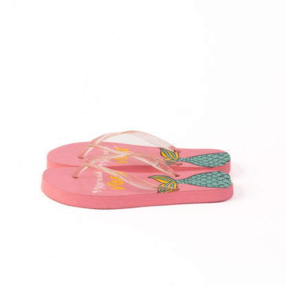 Mermaid Vibes Flip Flops for Girls
