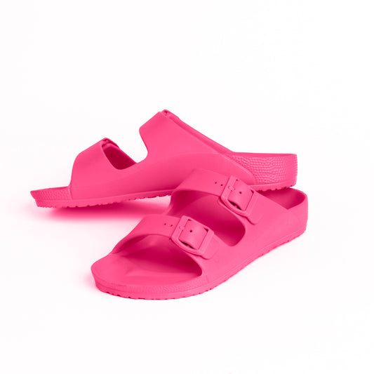 Fuchsia Comfy Jet Slide for Teen Girls