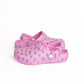 Onda Pronto PK6 Printed Butterflies Clogs for Girls