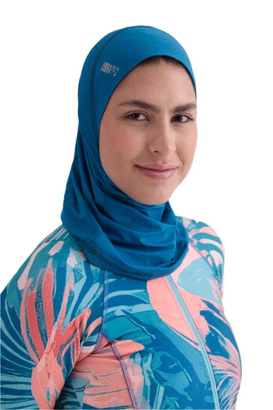 Betrol Blue Ultra-Fit Swim Veil