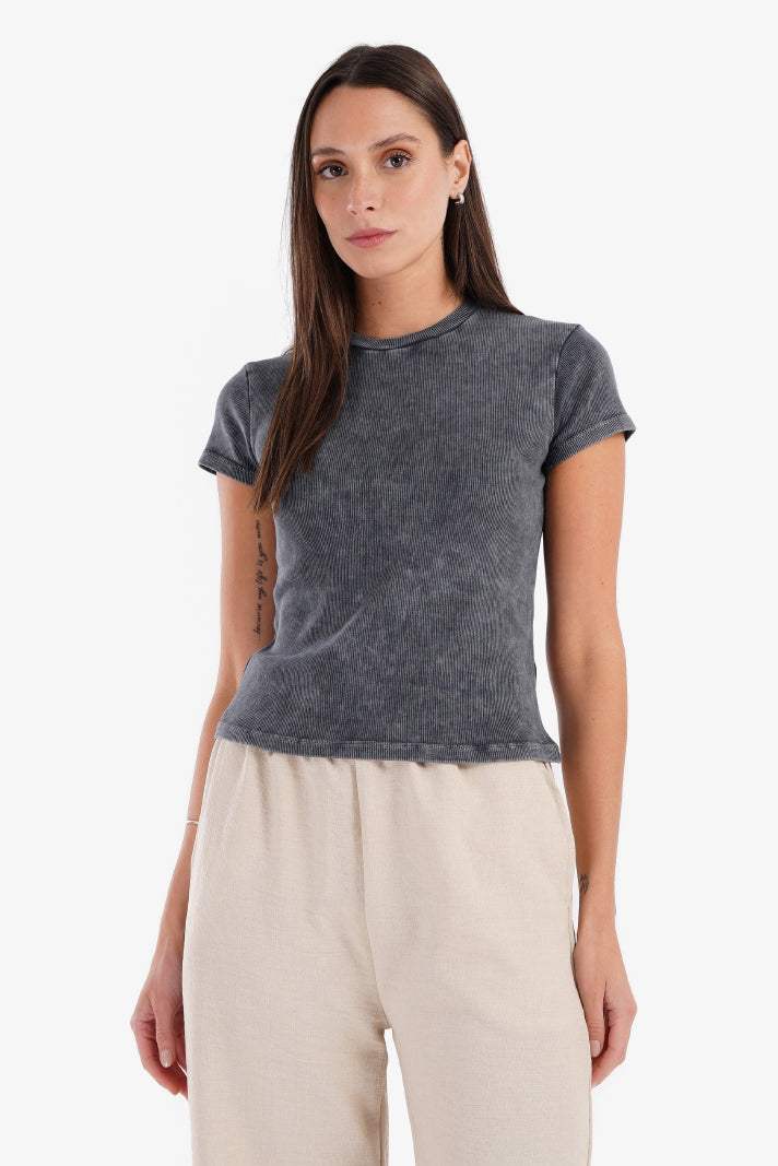 Cotton Ribbed Crop Top - Carina - ??Ã¢â‚¬â„¢????????ÃƒÂ±??Ã¯Â¿Â½ÃƒÂ¿??Ã†â€™?ÃƒÂ¿????