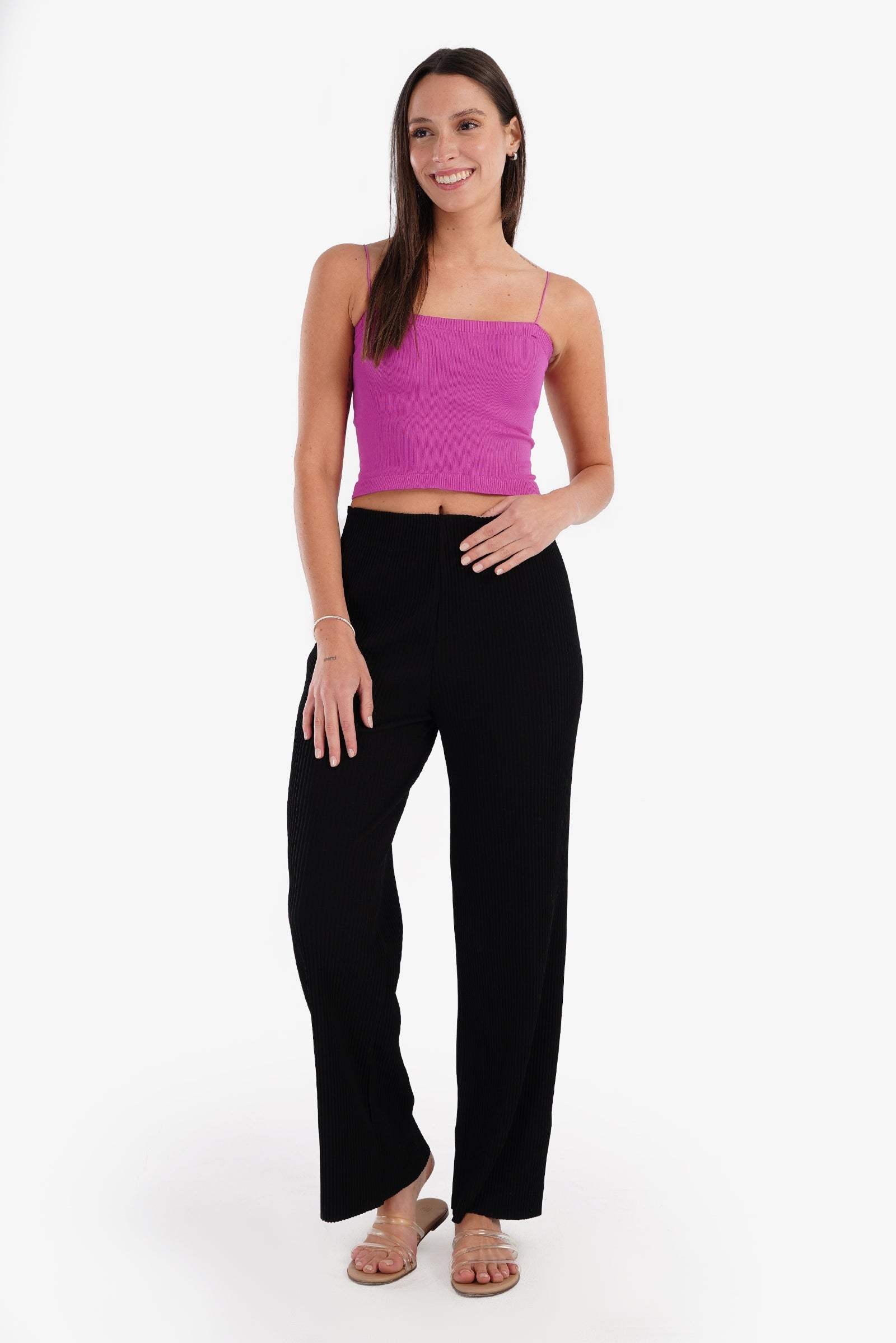 Spaghetti Straps Cropped Top - Carina - ??Ã¢â‚¬â„¢????????ÃƒÂ±??Ã¯Â¿Â½ÃƒÂ¿??Ã†â€™?ÃƒÂ¿????