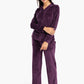 Carina Velvet Classic Pyjama Set