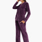 Carina Velvet Classic Pyjama Set