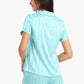 Carina Striped Turquoise Pyjama Set