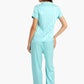 Carina Turquoise Striped Pyjama Set