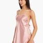 Carina Nightgown with Crossed Side & Lace