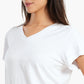 Viscose V-Neck T-Shirt