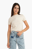 Cotton Basic Slip-on T-Shirt