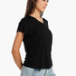 Viscose V-Neck T-Shirt