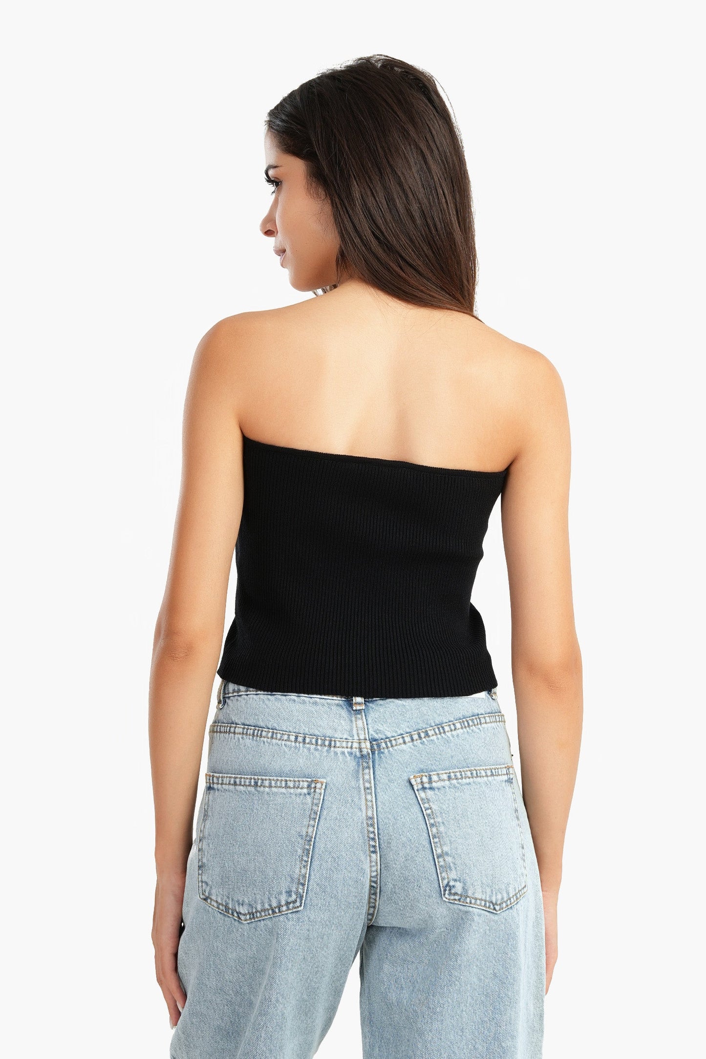 Carina Strapless Trico Top