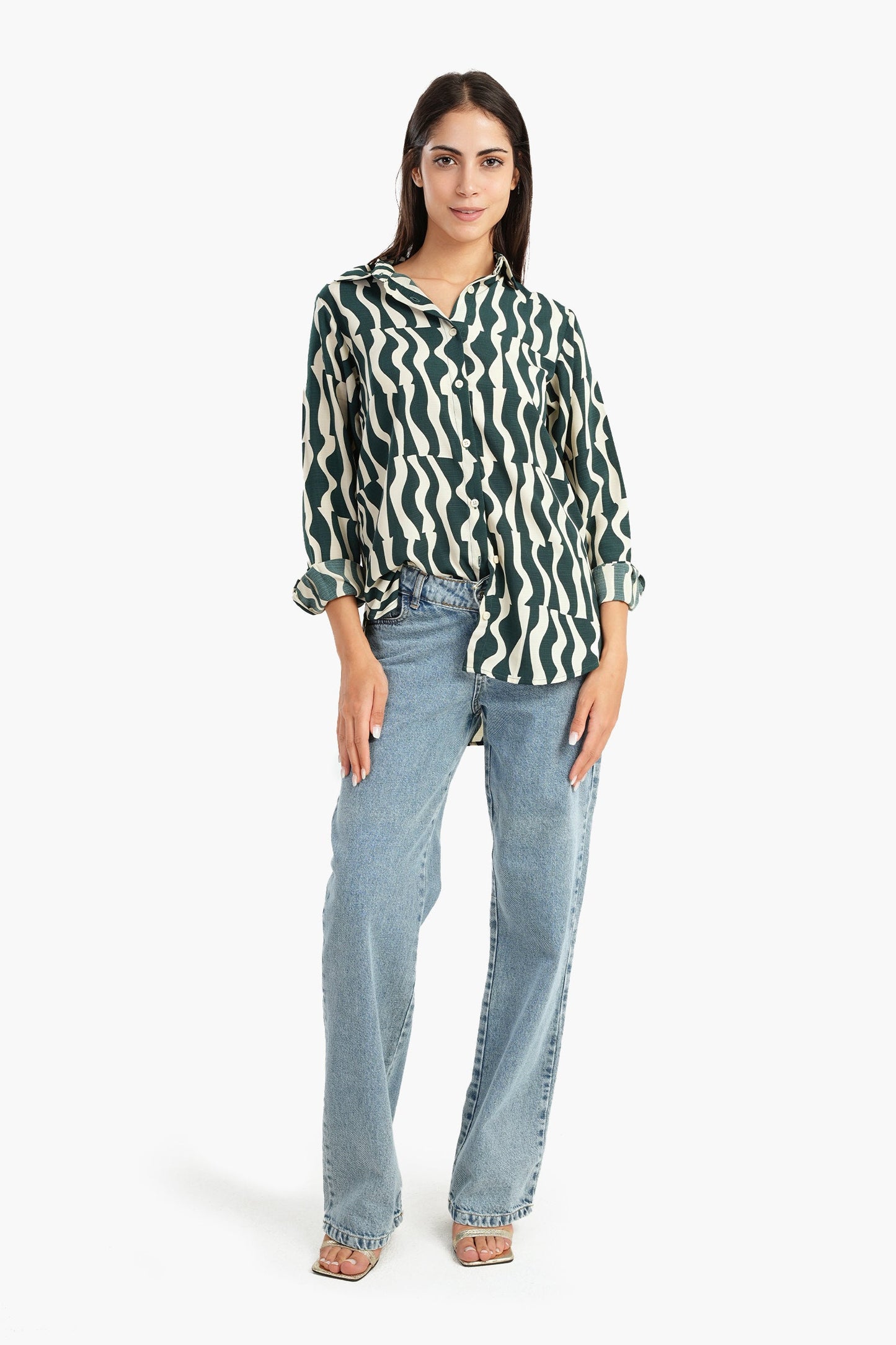 Carina All Over Print Shirt