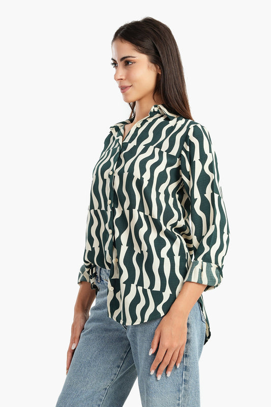 Carina All Over Print Shirt